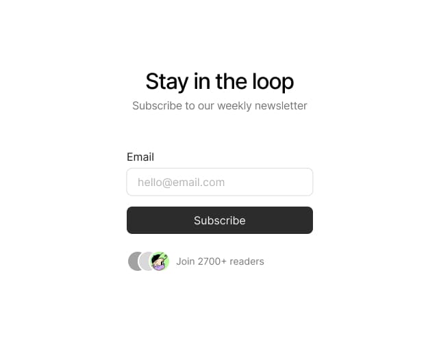 Email Capture